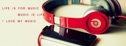 Life Is For Music Facebook Covers